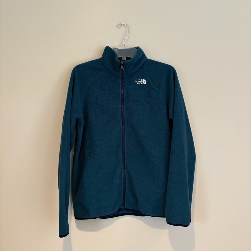 The North Face Teal Fleece Jacket